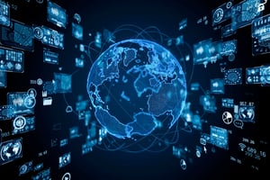Global communication concept